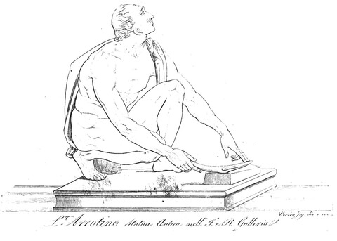 Larrotino Statua Antica Coloring Page